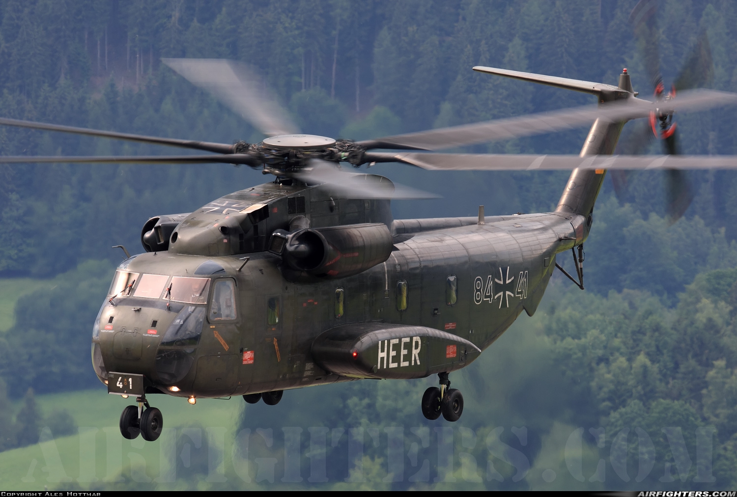 Germany - Army Sikorsky CH-53G (S-65) 84+41 at Zeltweg (LOXZ), Austria