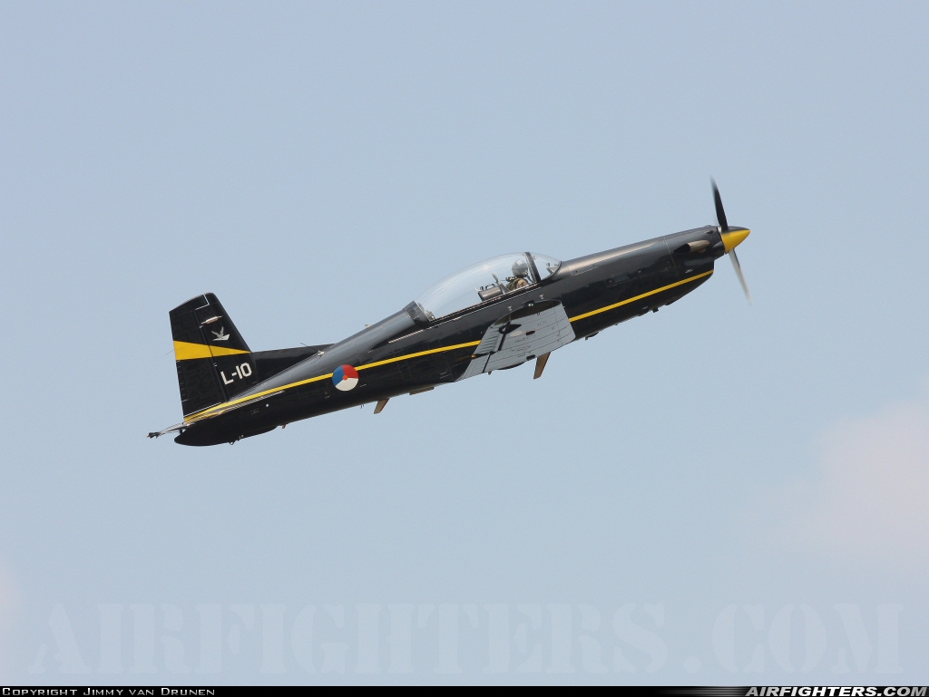 Netherlands - Air Force Pilatus PC-7 Turbo Trainer L-10 at Breda - Gilze-Rijen (GLZ / EHGR), Netherlands