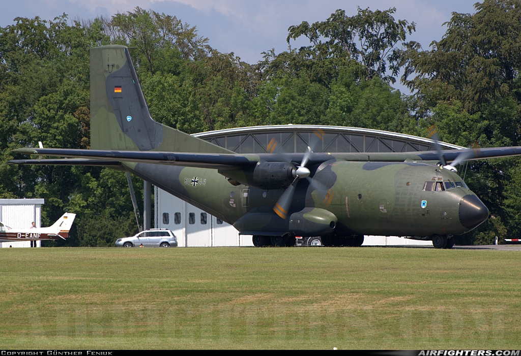 Germany - Air Force Transport Allianz C-160D 50+44 at Coburg - Brandensteinsebene (ZCP / EDQC), Germany