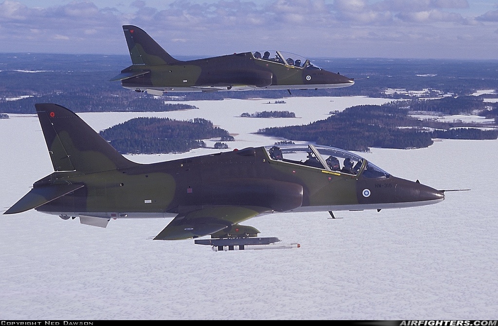 Finland - Air Force British Aerospace Hawk Mk.51 HW-316 at In Flight, Finland