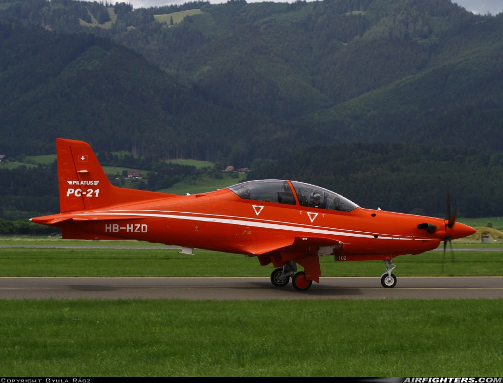 Company Owned - Pilatus Pilatus PC-21 HB-HZD at Zeltweg (LOXZ), Austria
