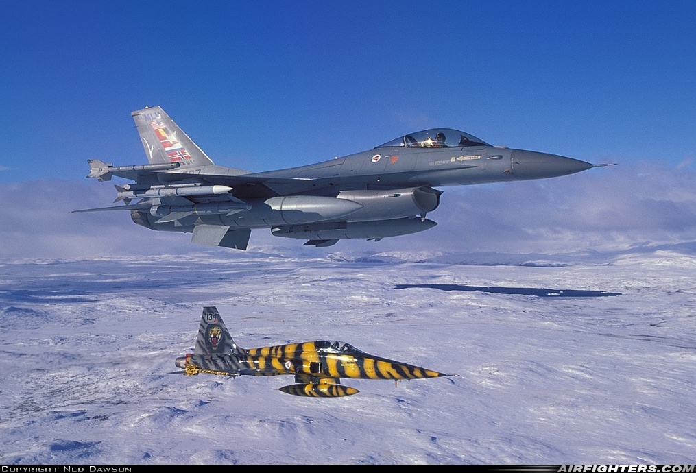 Norway - Air Force General Dynamics F-16AM Fighting Falcon 297 at In Flight, Norway