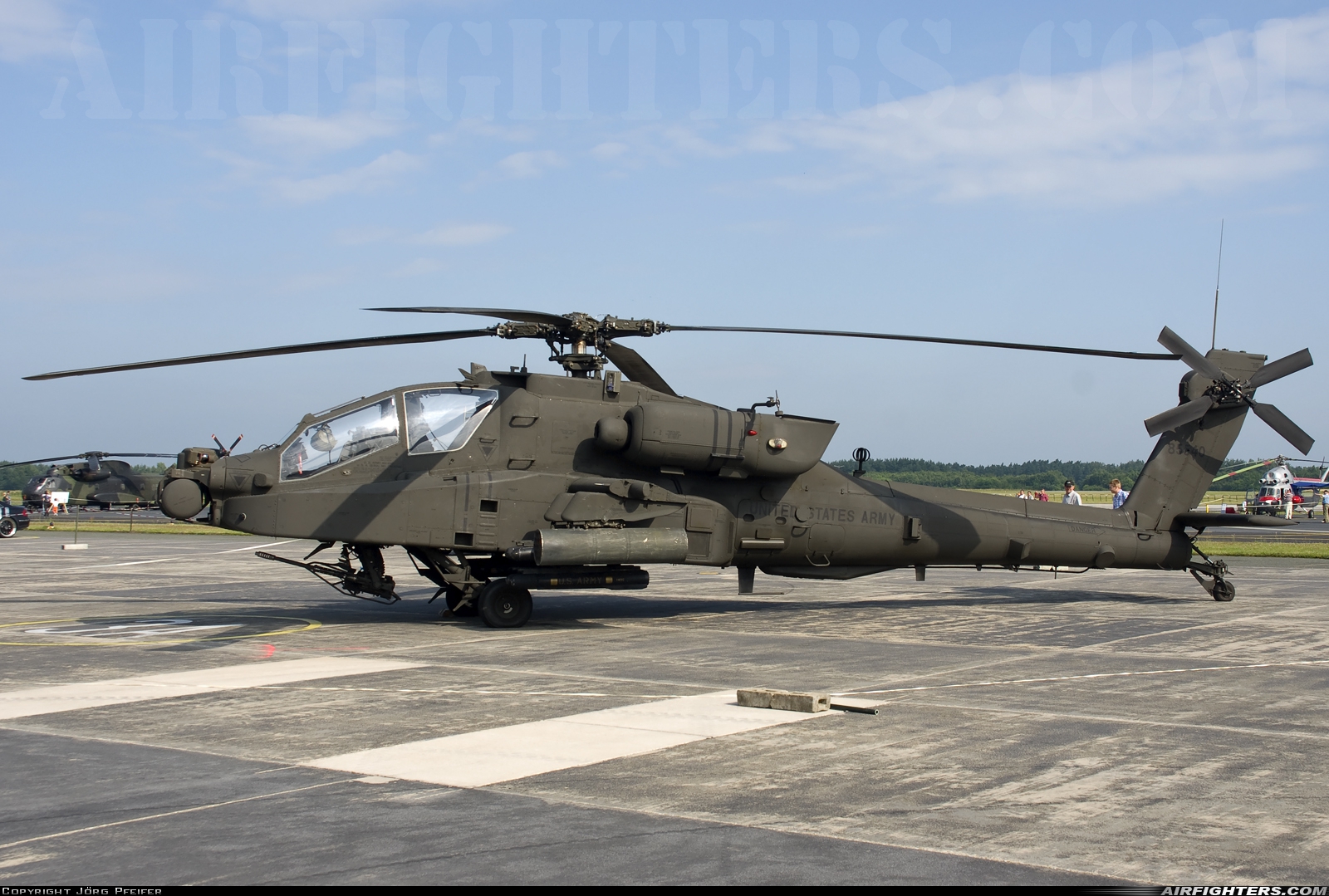 USA - Army McDonnell Douglas AH-64D Apache Longbow 08-05540 at Roth (ETHR), Germany