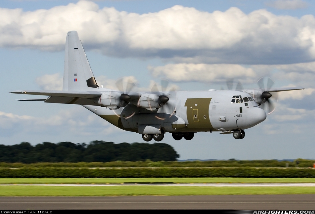 UK - Air Force Lockheed Martin Hercules C5 (C-130J / L-382) ZH885 at Waddington (WTN / EGXW), UK