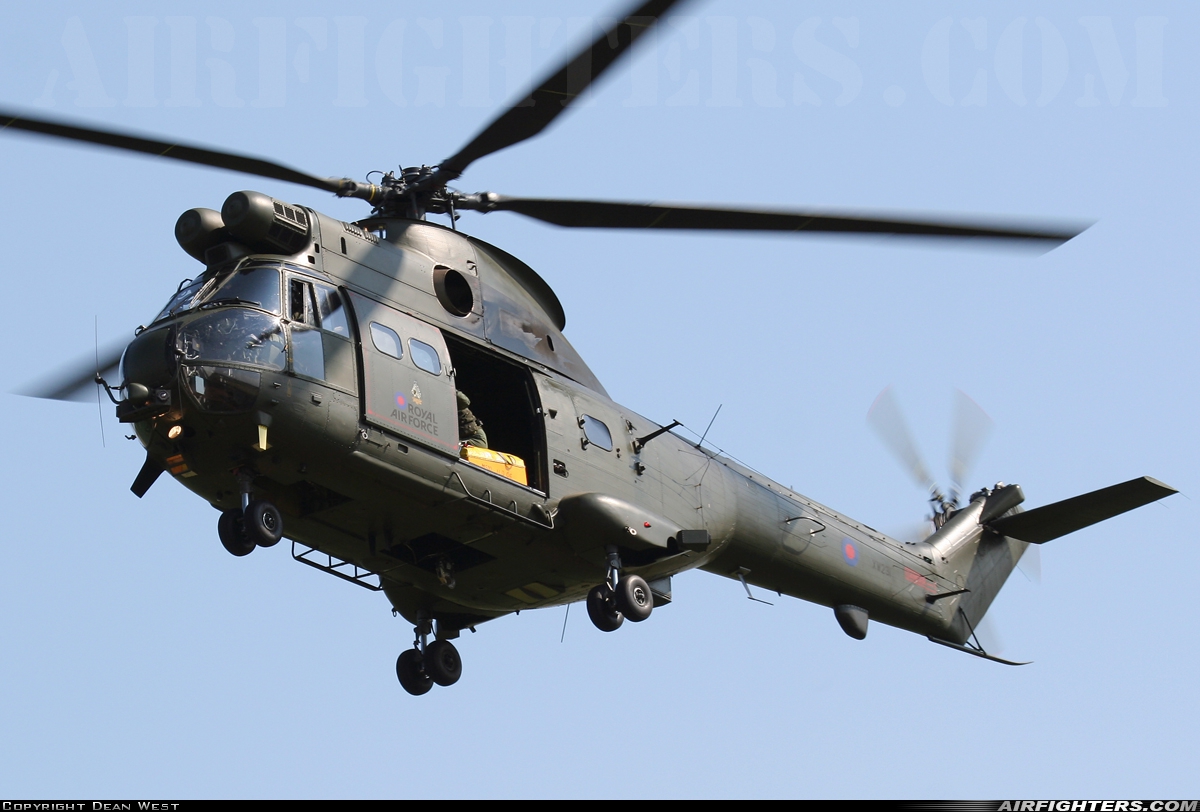 UK - Air Force Westland Puma HC1 (SA-330E) XW231 at Waddington (WTN / EGXW), UK
