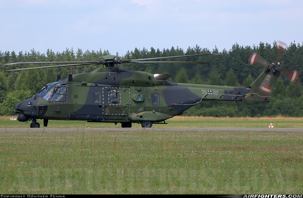 Germany - Army NHI NH-90TTH 78+07 at Roth (ETHR), Germany