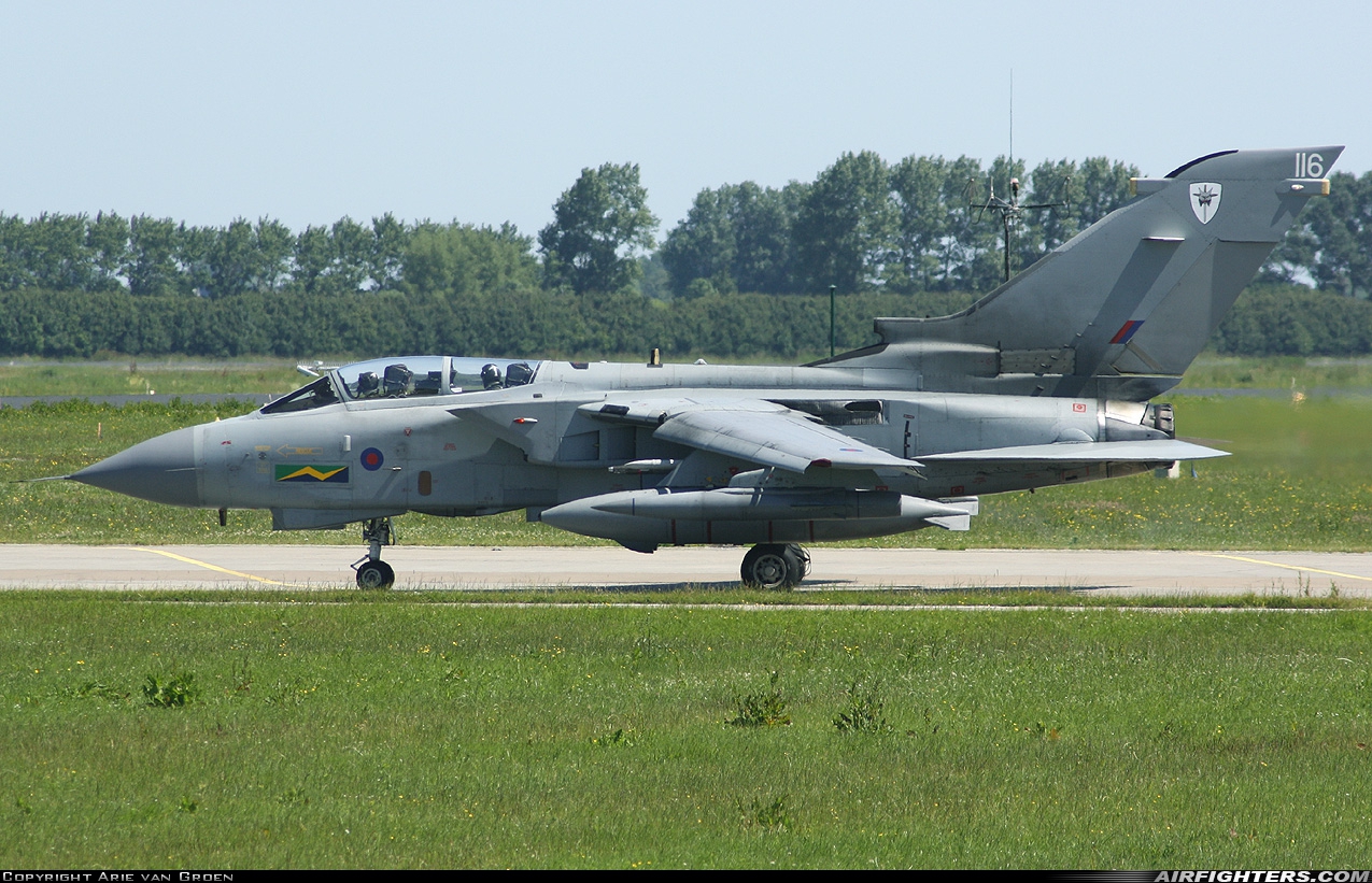 UK - Air Force Panavia Tornado GR4A ZE116 at Leeuwarden (LWR / EHLW), Netherlands