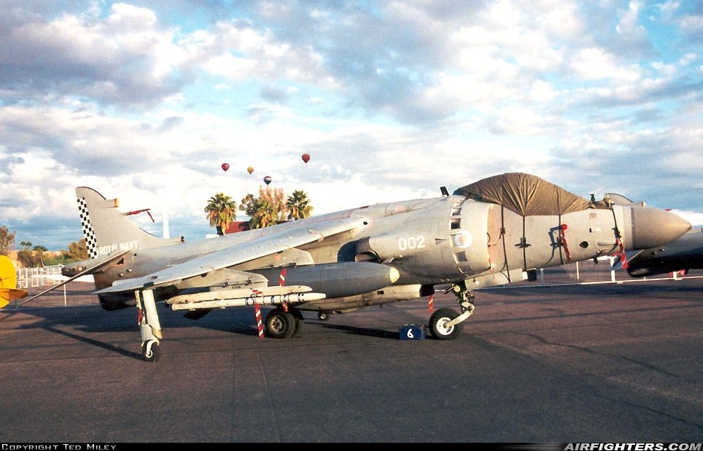 UK - Navy British Aerospace Sea Harrier FA.2 0 at Scottsdale (- Municipal) (SCF / SDL), USA