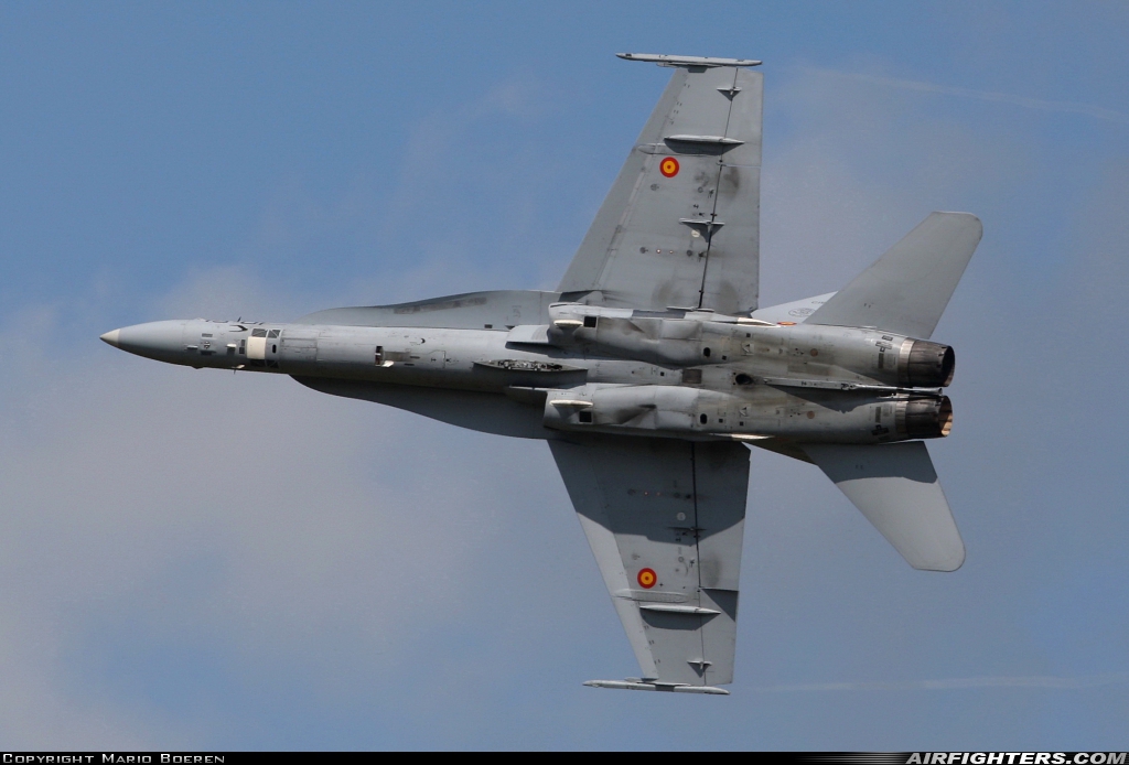 Spain - Air Force McDonnell Douglas C-15 Hornet (EF-18A) C.15-14 at Uden - Volkel (UDE / EHVK), Netherlands