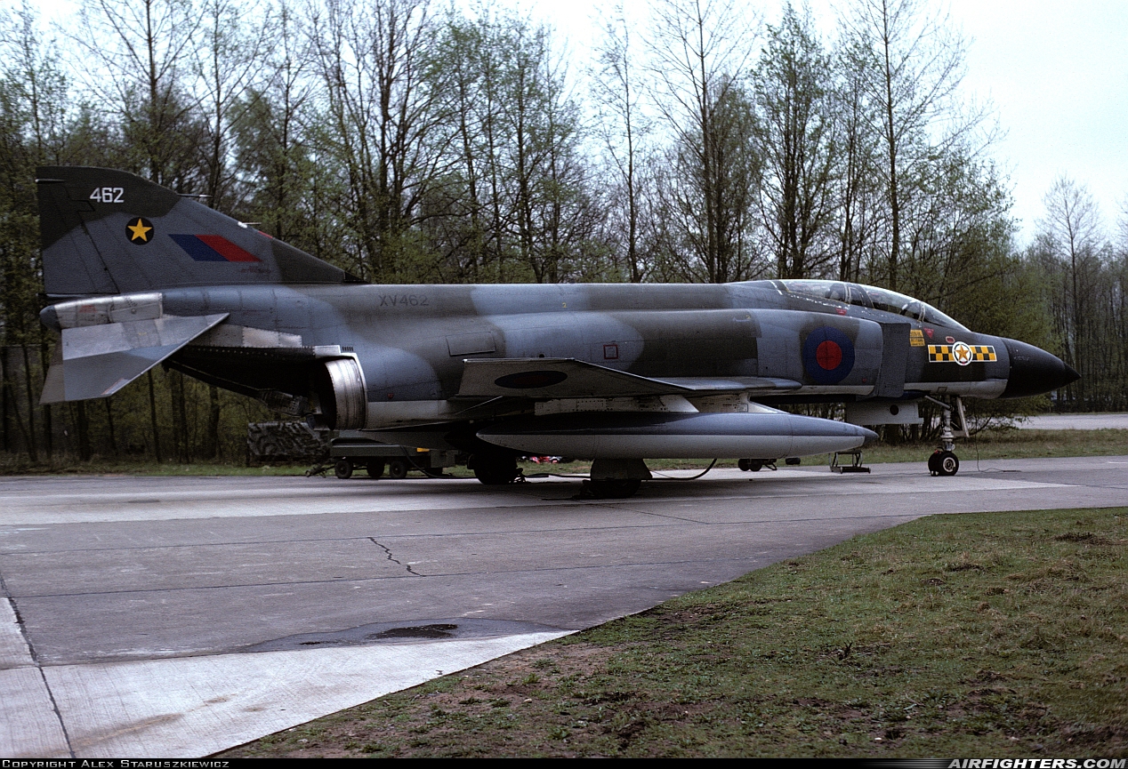 UK - Air Force McDonnell Douglas Phantom FGR2 (F-4M) XV462 at Enschede - Twenthe (ENS / EHTW), Netherlands