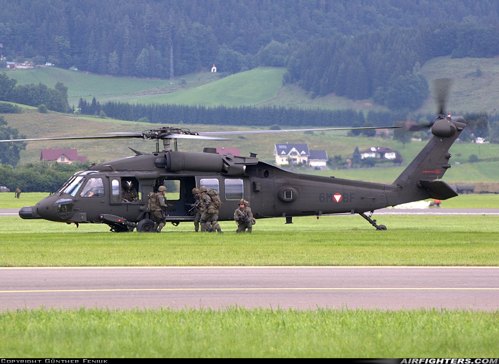 Austria - Air Force Sikorsky S-70A-42 Black Hawk 6M-BF at Zeltweg (LOXZ), Austria