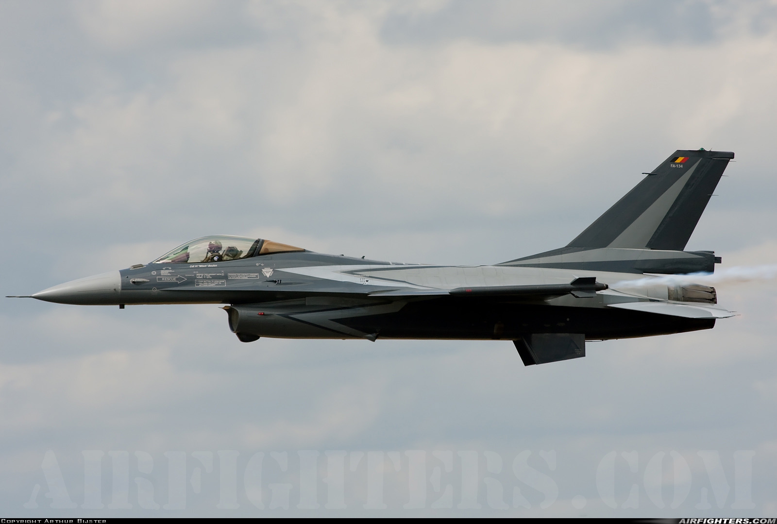 Belgium - Air Force General Dynamics F-16AM Fighting Falcon FA-134 at Uden - Volkel (UDE / EHVK), Netherlands