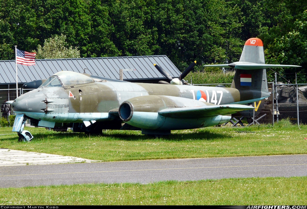 Netherlands - Air Force Gloster Meteor F.8 I-187 at Lelystad (LEY / EHLE), Netherlands
