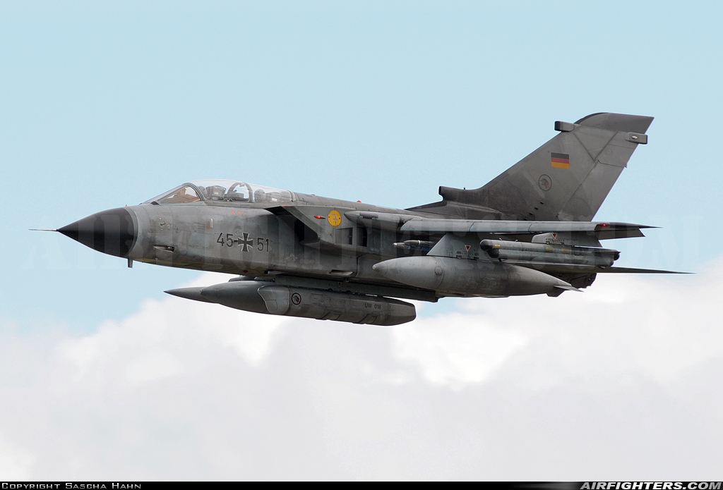 Germany - Air Force Panavia Tornado IDS 45+51 at Wittmundhafen (Wittmund) (ETNT), Germany