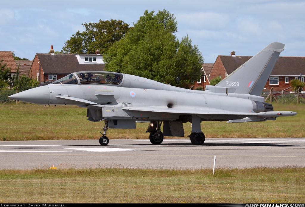 Company Owned - BAe Systems Eurofighter Typhoon T1 ZJ699 at Warton (EGNO), UK
