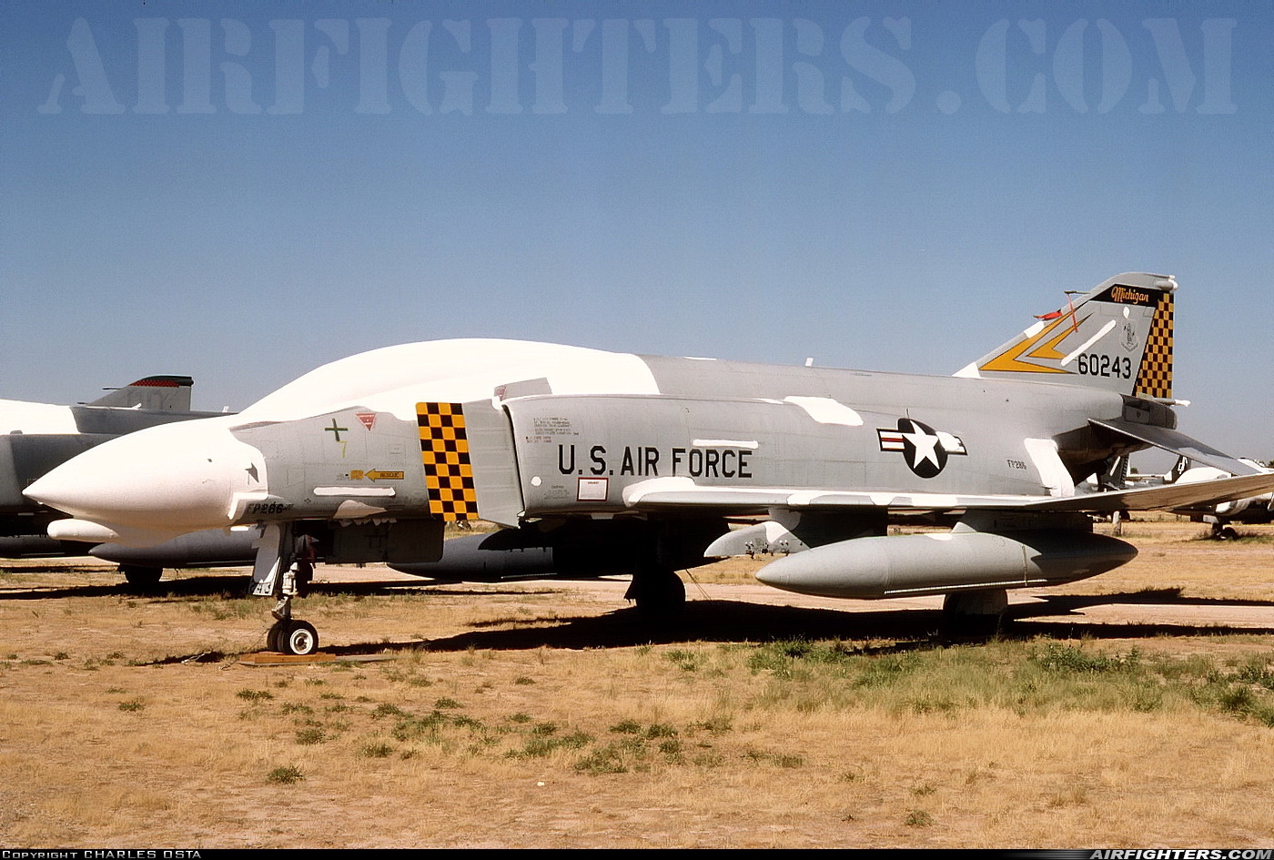 USA - Air Force McDonnell Douglas F-4D Phantom II 66-0243 at Tucson - Davis-Monthan AFB (DMA / KDMA), USA