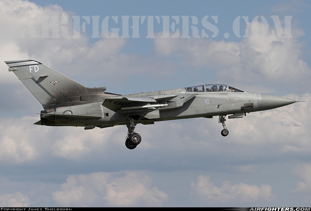 UK - Air Force Panavia Tornado F3 ZE254 at Waddington (WTN / EGXW), UK