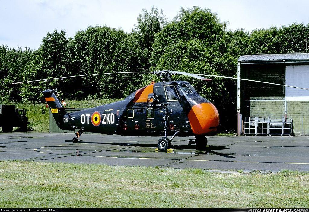 Belgium - Air Force Sikorsky VH-34A Choctaw (S-58A) B4 at Liege (- Bierset) (LGG / EBLG), Belgium