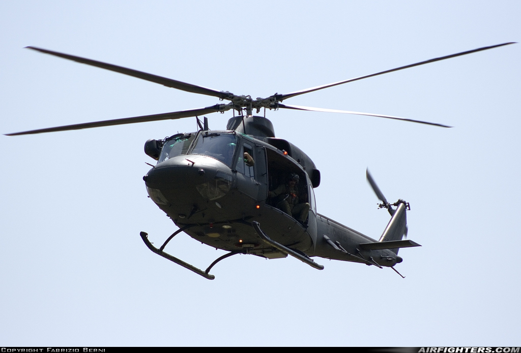 Italy - Army Agusta-Bell AB-412 Grifone MM81363 at Off-Airport - Santarcangelo, Italy