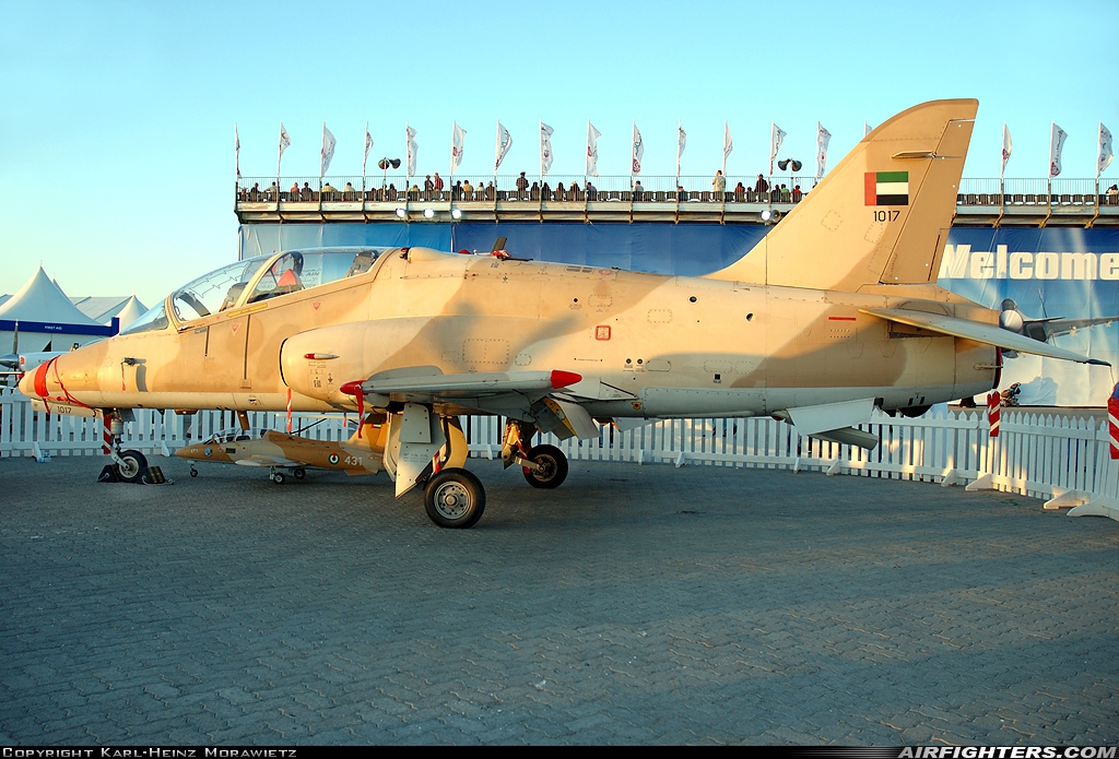United Arab Emirates - Air Force British Aerospace Hawk Mk.63C 1017 at Al Ain - Int. (AAN / OMAL), United Arab Emirates