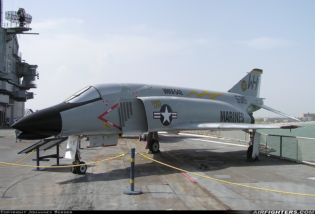 USA - Marines McDonnell Douglas F-4A Phantom II 145315 at Off-Airport - Corpus Christi, USA