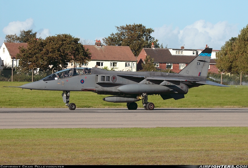 UK - Air Force Sepecat Jaguar T4 XX835 at Warton (EGNO), UK
