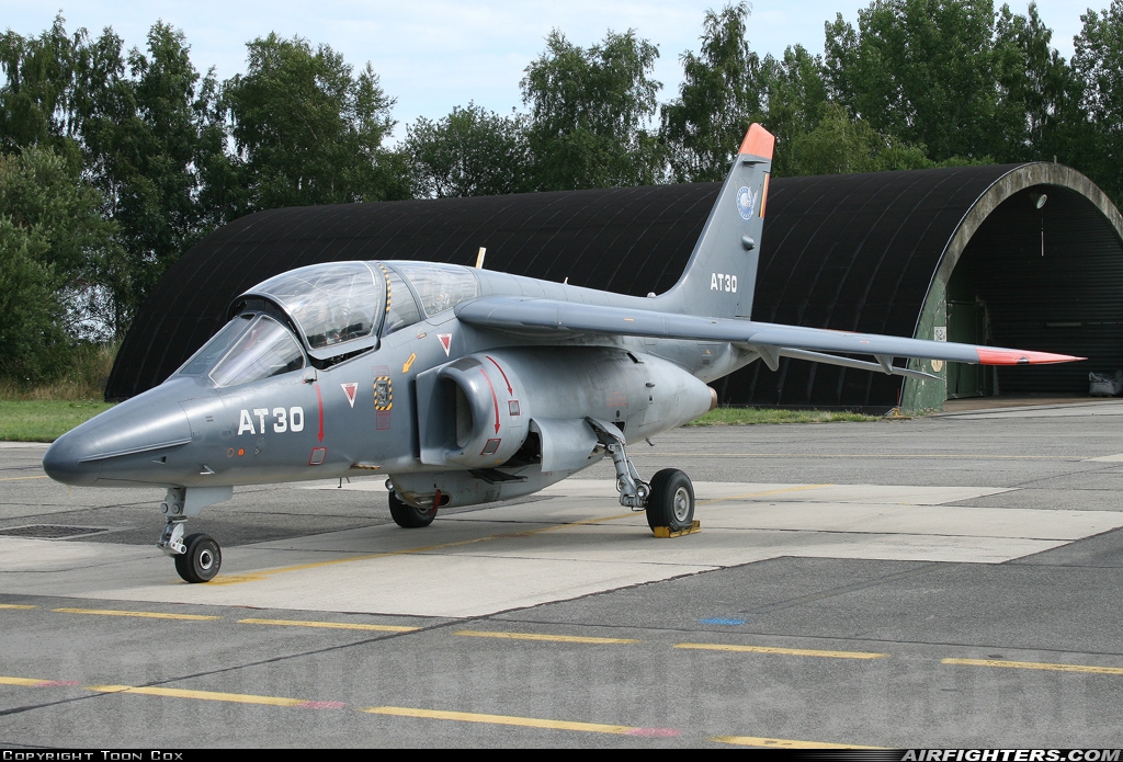 Belgium - Air Force Dassault/Dornier Alpha Jet 1B+ AT30 at Beauvechain (EBBE), Belgium