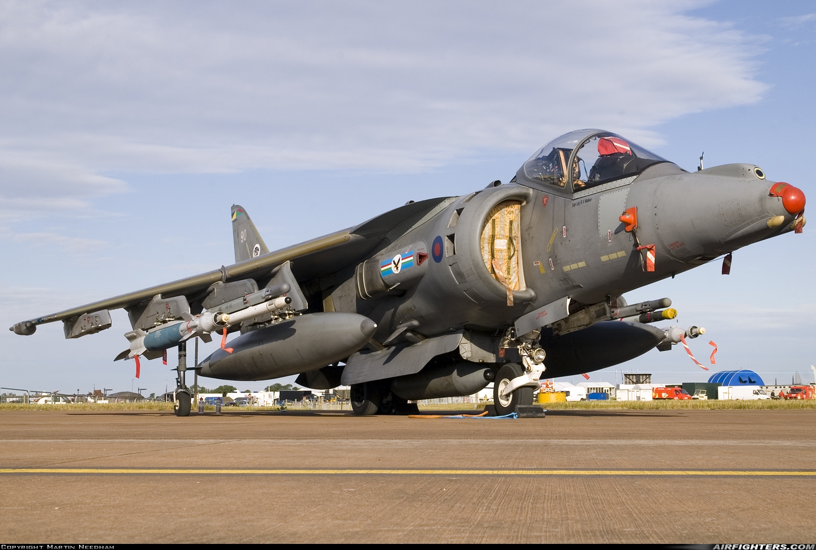 UK - Air Force British Aerospace Harrier GR.9 ZG858 at Fairford (FFD / EGVA), UK