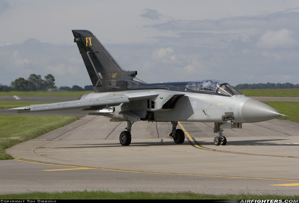 UK - Air Force Panavia Tornado F3 ZE887 at Waddington (WTN / EGXW), UK