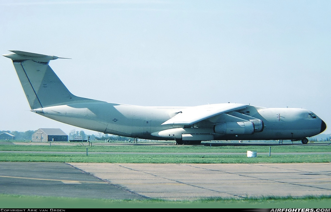 USA - Air Force Lockheed C-141A Starlifter 67-0021 at Mildenhall (MHZ / GXH / EGUN), UK