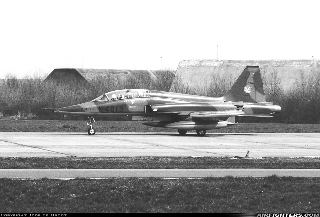 Netherlands - Air Force Canadair NF-5B (CL-226) K-4013 at Leeuwarden (LWR / EHLW), Netherlands