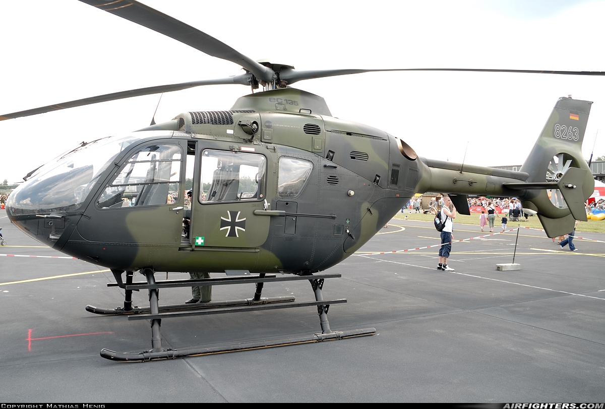 Germany - Army Eurocopter EC-135T1 82+63 at Roth (ETHR), Germany