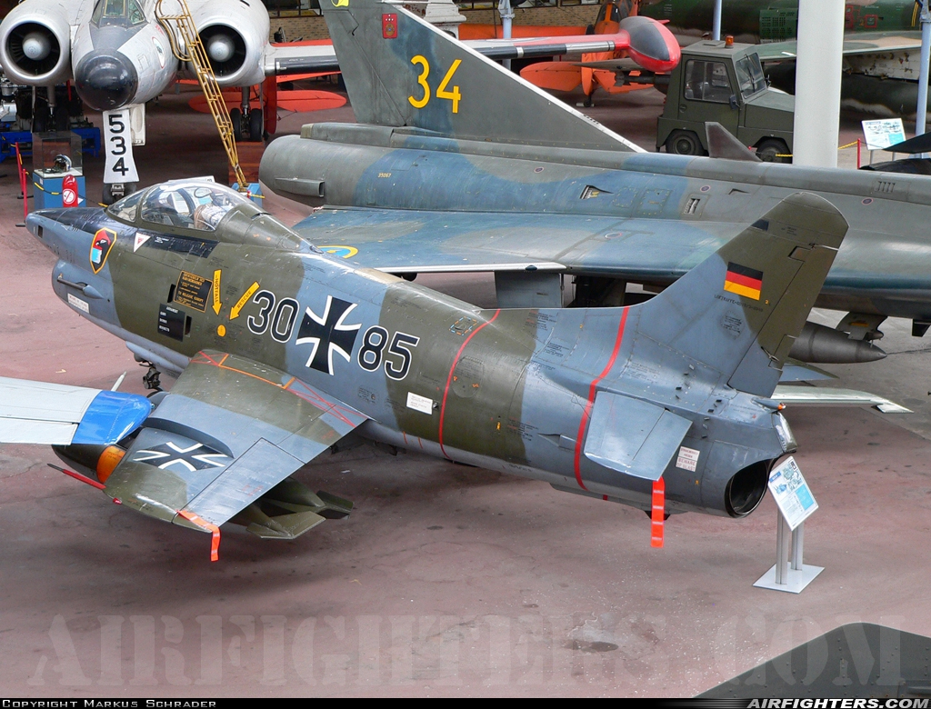 Germany - Air Force Fiat G-91R3 30+85 at Off-Airport - Brussels, Belgium