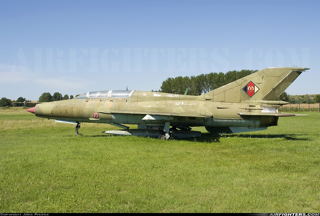 East Germany - Air Force Mikoyan-Gurevich MiG-21U-600 289 at Sömmerda - Dermsdorf (EDBS), Germany