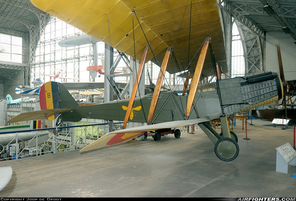 Belgium - Air Force Royal Aircraft Factory RE.8 8 at Off-Airport - Brussels, Belgium