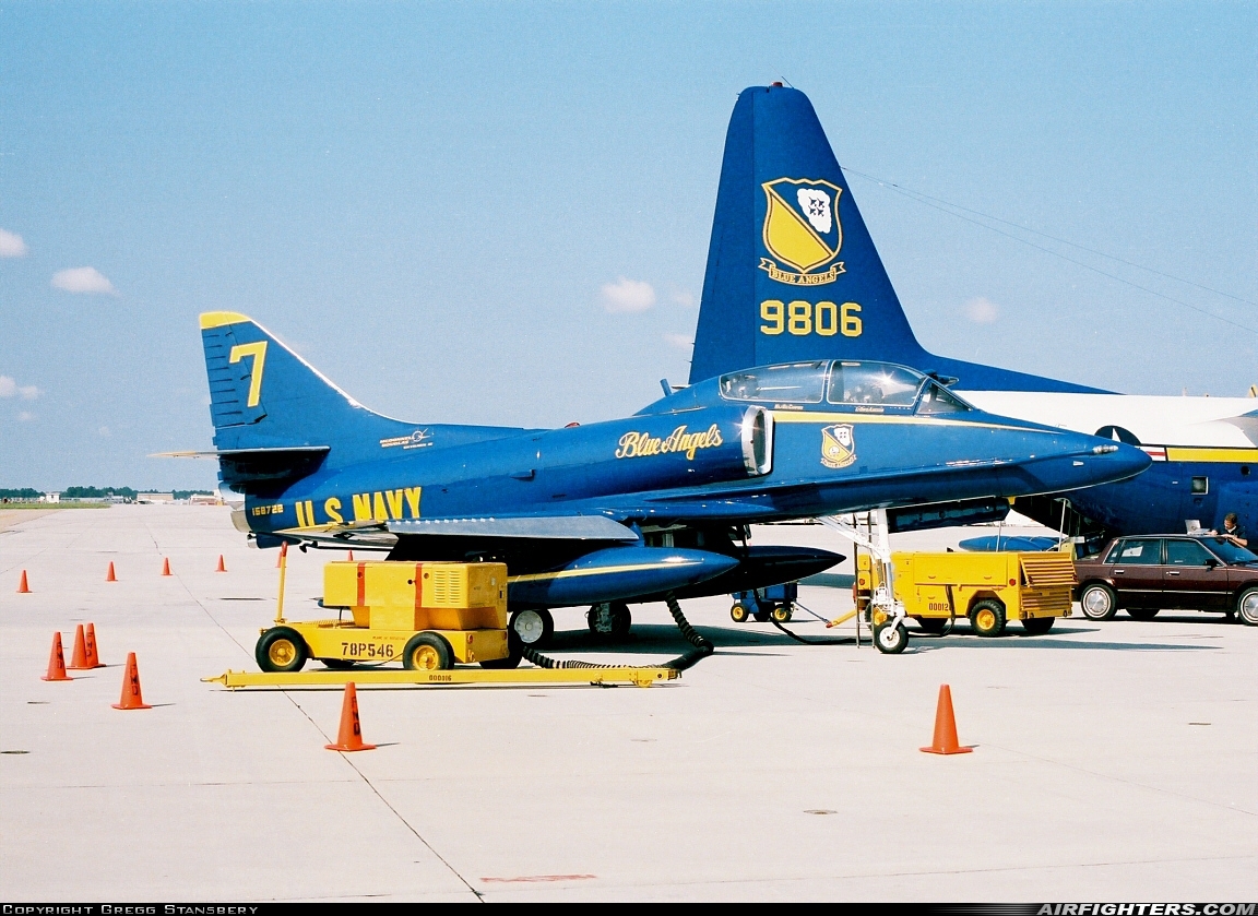 USA - Navy Douglas TA-4J Skyhawk 158722 at Havelock - Cherry Point MCAS (NKT / KNKT), USA