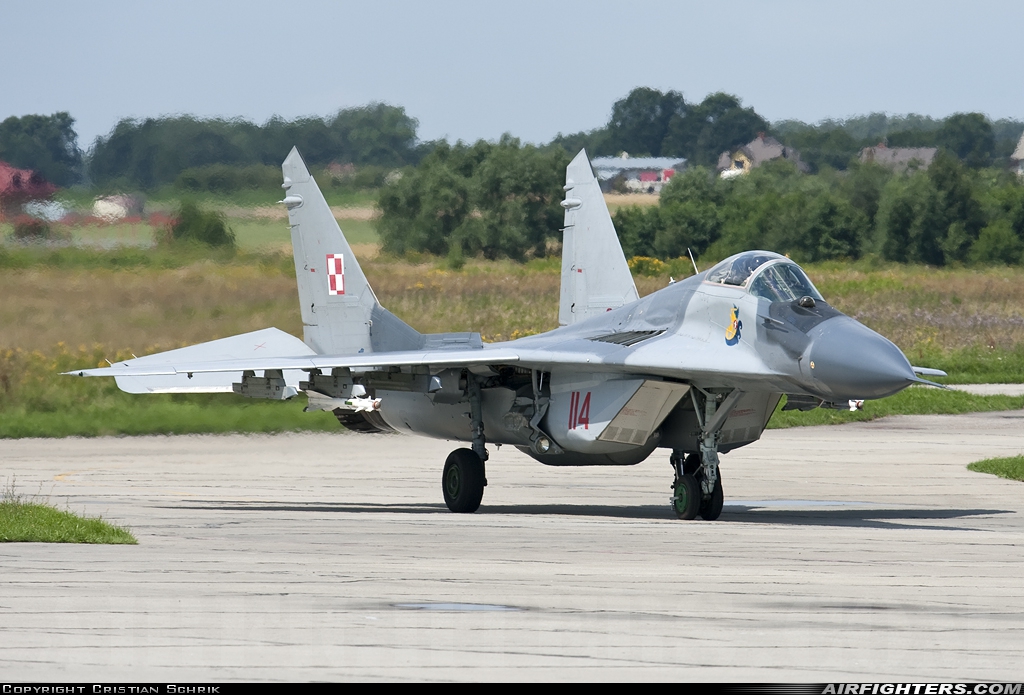 Poland - Air Force Mikoyan-Gurevich MiG-29 (9.13) 115 at Minsk Mazowiecki (EPMM), Poland