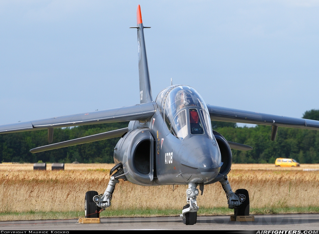 Belgium - Air Force Dassault/Dornier Alpha Jet 1B+ AT08 at Uden - Volkel (UDE / EHVK), Netherlands