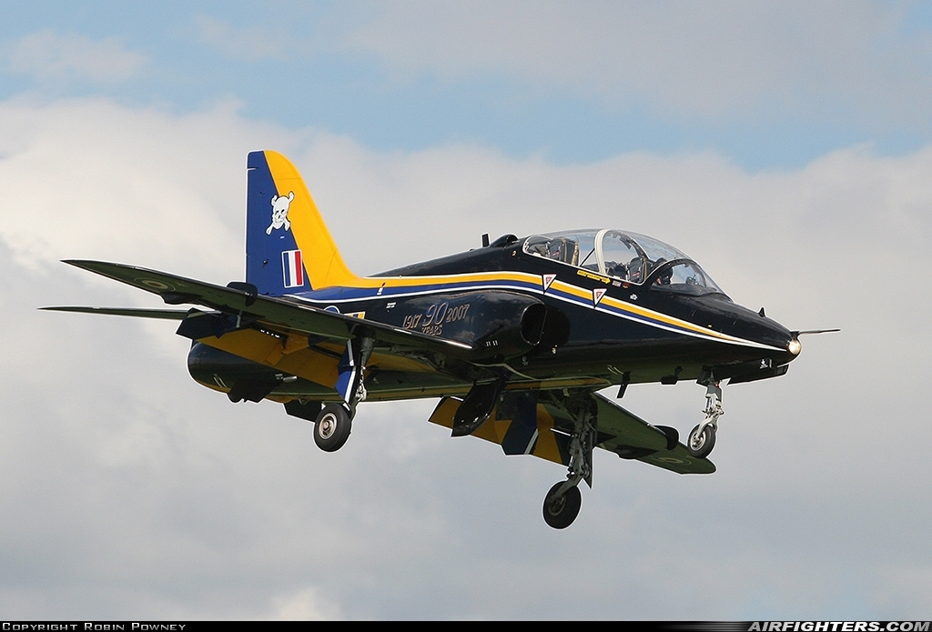 UK - Air Force British Aerospace Hawk T.1A XX285 at Waddington (WTN / EGXW), UK