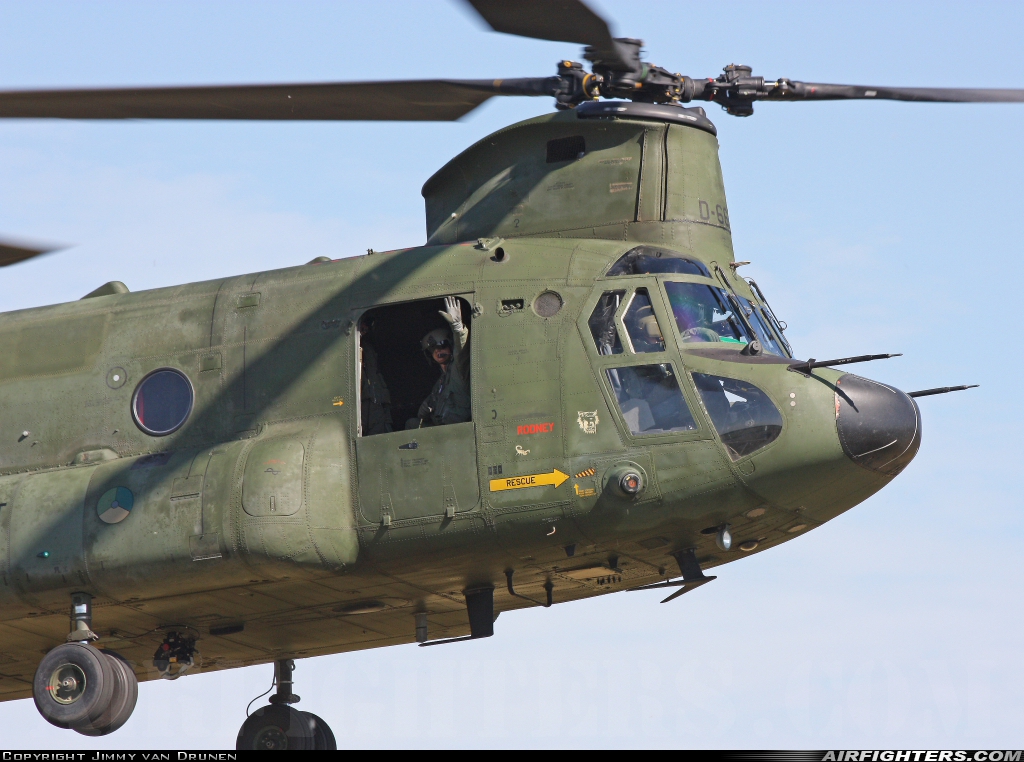 Netherlands - Air Force Boeing Vertol CH-47D Chinook D-667 at Breda - Gilze-Rijen (GLZ / EHGR), Netherlands