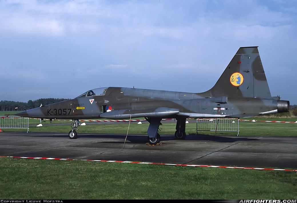 Netherlands - Air Force Canadair NF-5A (CL-226) K-3057 at Bergen op Zoom - Woensdrecht (WOE / BZM / EHWO), Netherlands
