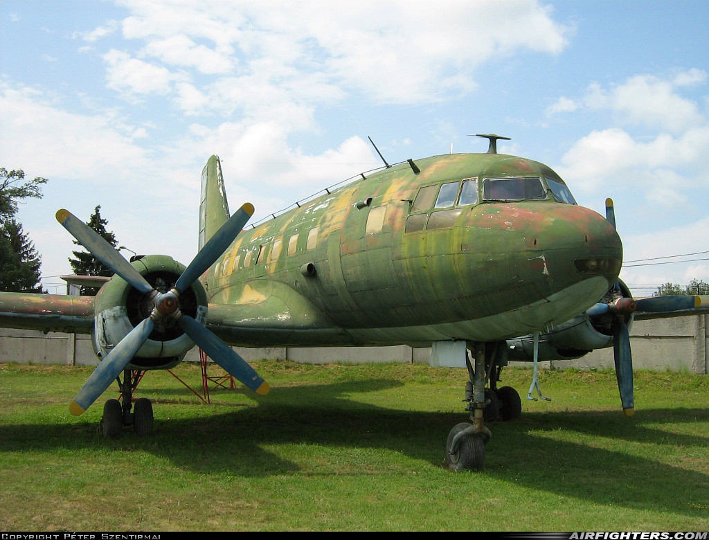 Hungary - Air Force Ilyushin IL-14P 426 at Szolnok (LHSN), Hungary