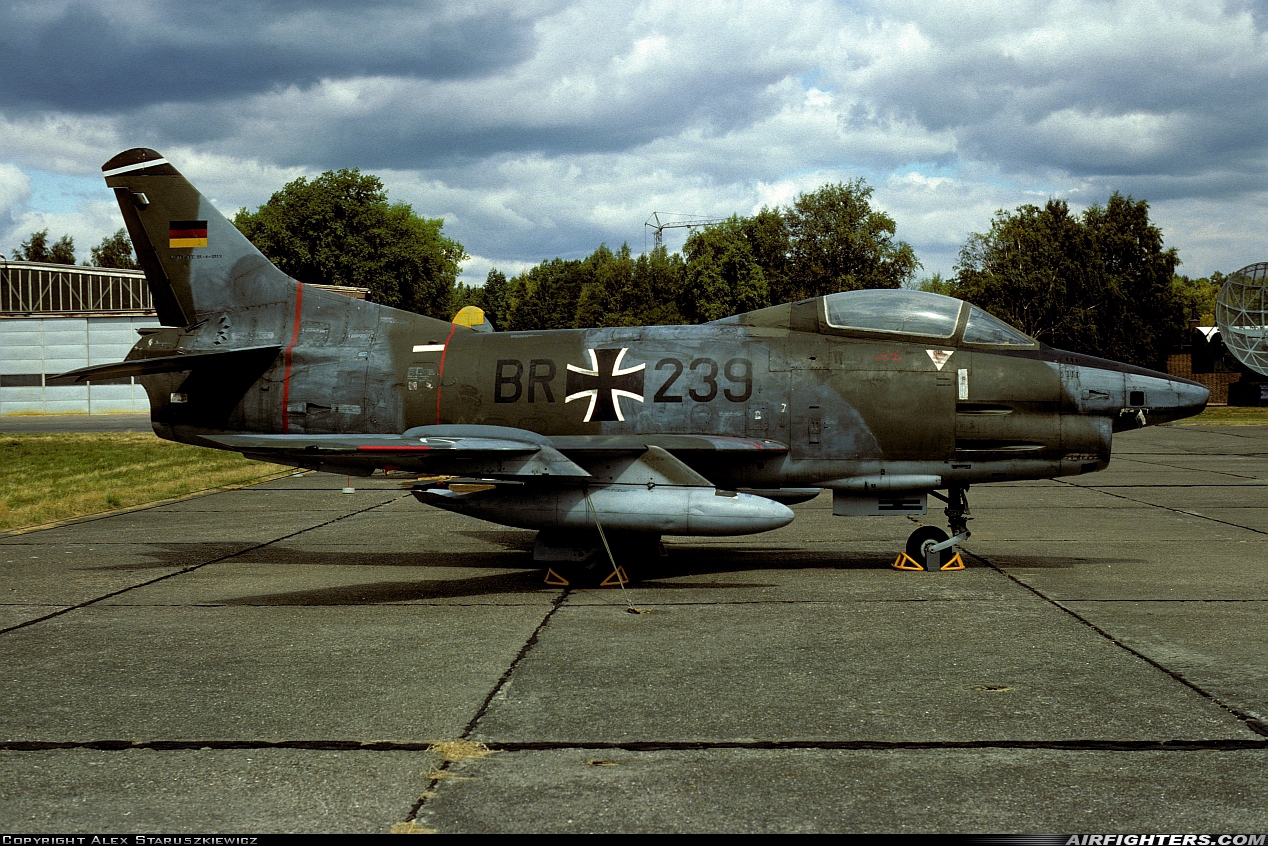 Germany - Air Force Fiat G-91R4 BR+239 at Uetersen (QSM / EDHE), Germany