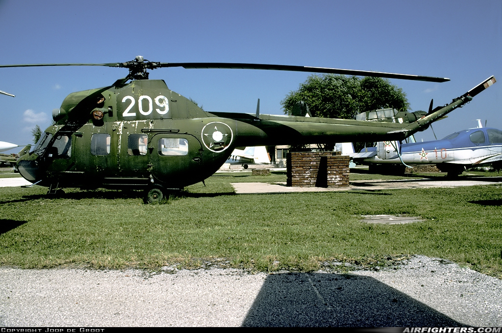 Bulgaria - Air Force Mil Mi-2 209 at Plovdiv (- Krumovo) (PDV / LBPD), Bulgaria