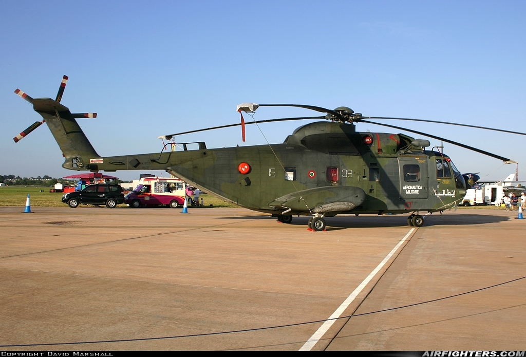 Italy - Air Force Agusta-Sikorsky HH-3F (AS-61R) MM81351 at Fairford (FFD / EGVA), UK