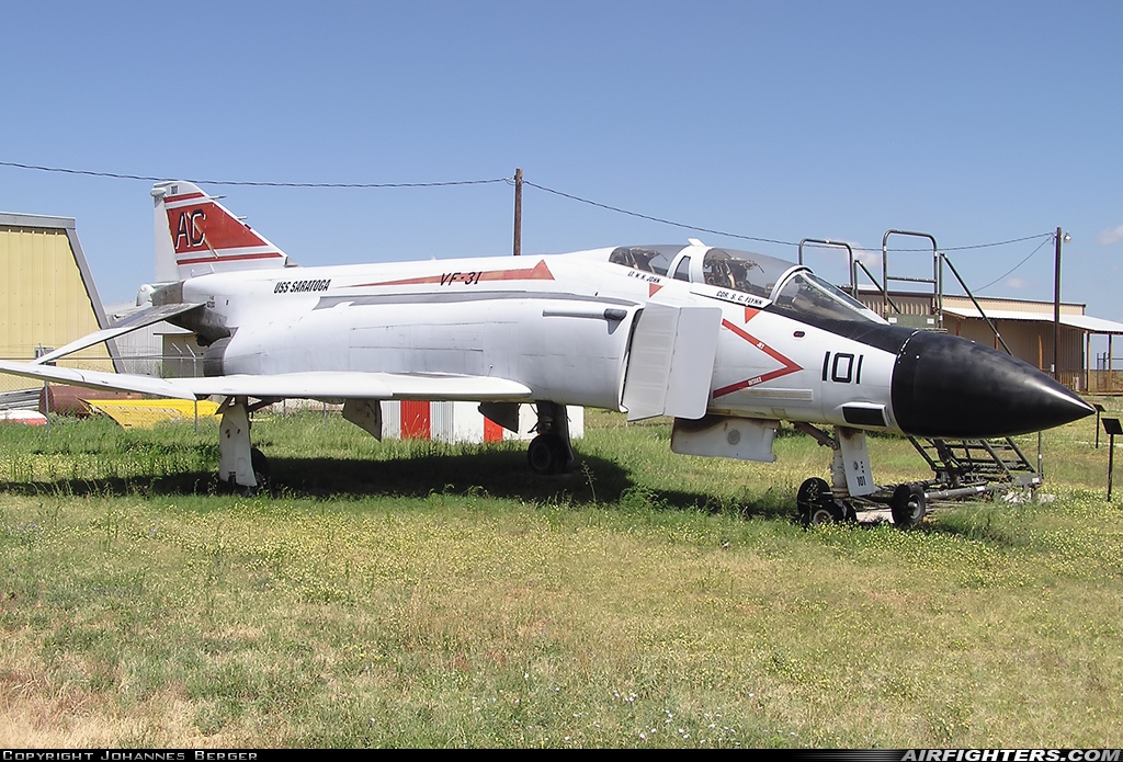 USA - Navy McDonnell Douglas F-4S Phantom II 157293 at Slaton - Municipal (F49), USA