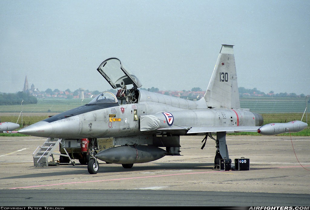Norway - Air Force Northrop F-5A Freedom Fighter 130 at Cambrai - Epinoy (LFQI), France