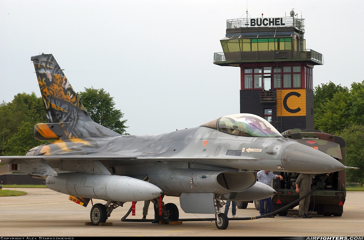 Belgium - Air Force General Dynamics F-16AM Fighting Falcon FA-94 at Buchel (ETSB), Germany