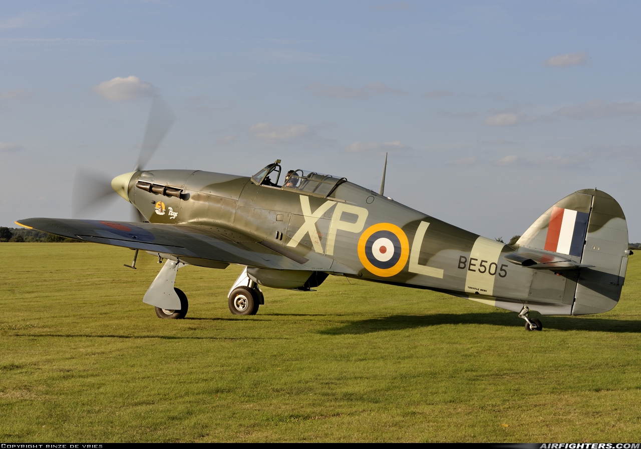Private Hawker Hurricane IIb G-HHII at Off-Airport - Rougham, UK