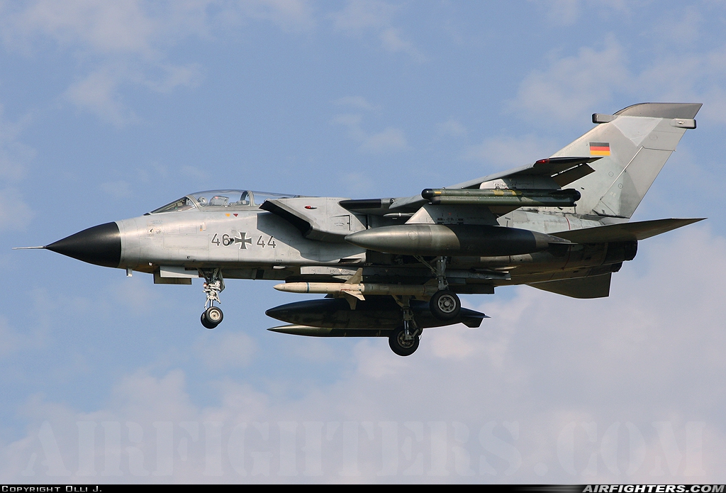 Germany - Air Force Panavia Tornado ECR 46+44 at Buchel (ETSB), Germany